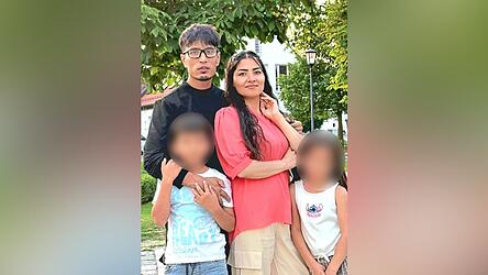 Amira B. und ihr Mann Karim mit ihren zwei Kindern Adem (8) und Mariam (6) (alle Namen von der Redaktion geändert).