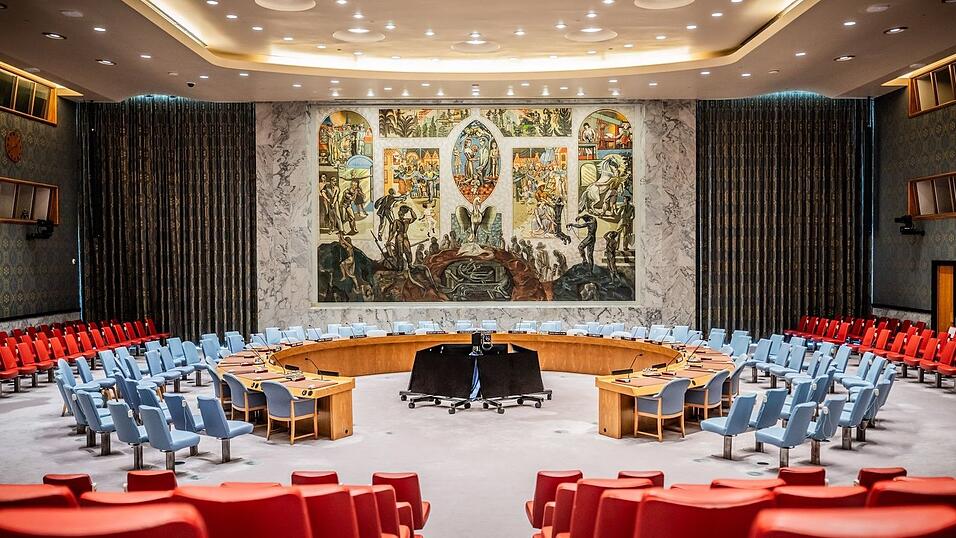 Der Sitzungssaal des UN-Sicherheitsrates in New York - wird Deutschland hier in den kommenden beiden Jahren Platz nehmen k&ouml;nnen.