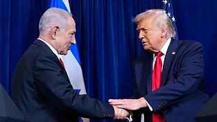 Es ist das siebte Treffen zwischen Israels Premier Netanjahu und US-Pr&auml;sident Trump seit Trumps Amtsantritt. (Archivbild)