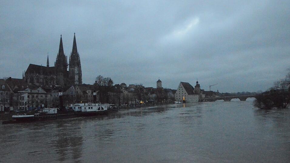 So sah es am Sonntag in Regensburg aus.