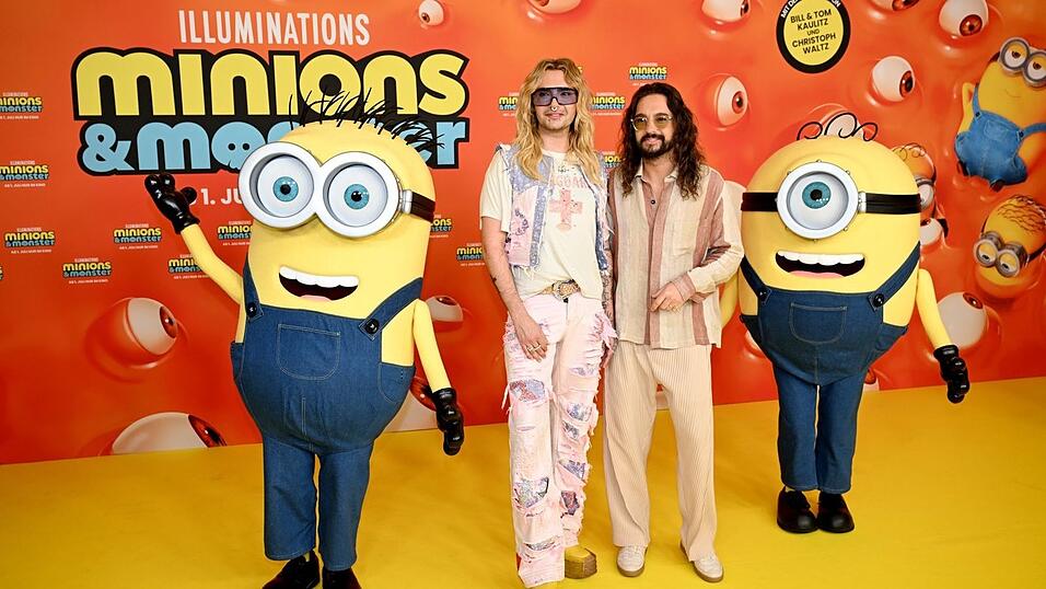 Bill und Tom Kaulitz sind im neuesten Minions-Film zu hören. Bill und Tom Kaulitz sind im neuesten Minions-Film zu hören.