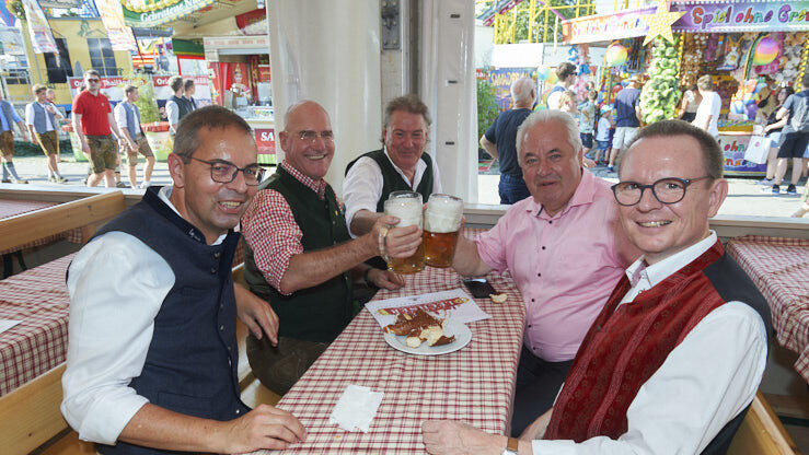 Die Partybilder vom Montag, 14. August 2023, aus dem Festzelt Lechner.