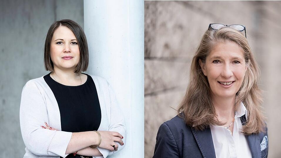 Carolin Wagner (SPD) und Kathrin Fuchshuber (CSU) sind f&uuml;r die ME/CFS-Fachambulanz, sind was die einflie&szlig;enden Gelder angeht, aber unterschiedlicher Meinung.