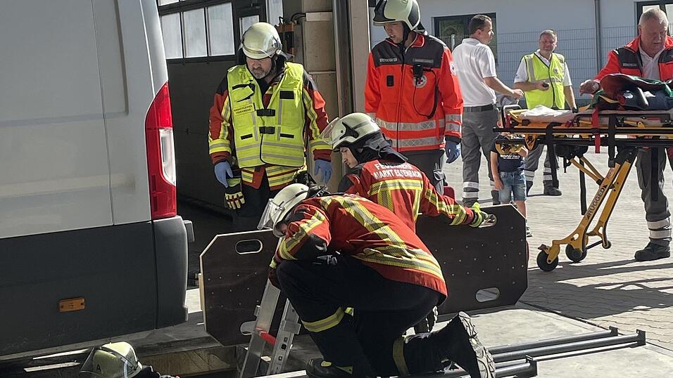 Impressionen der Übung.