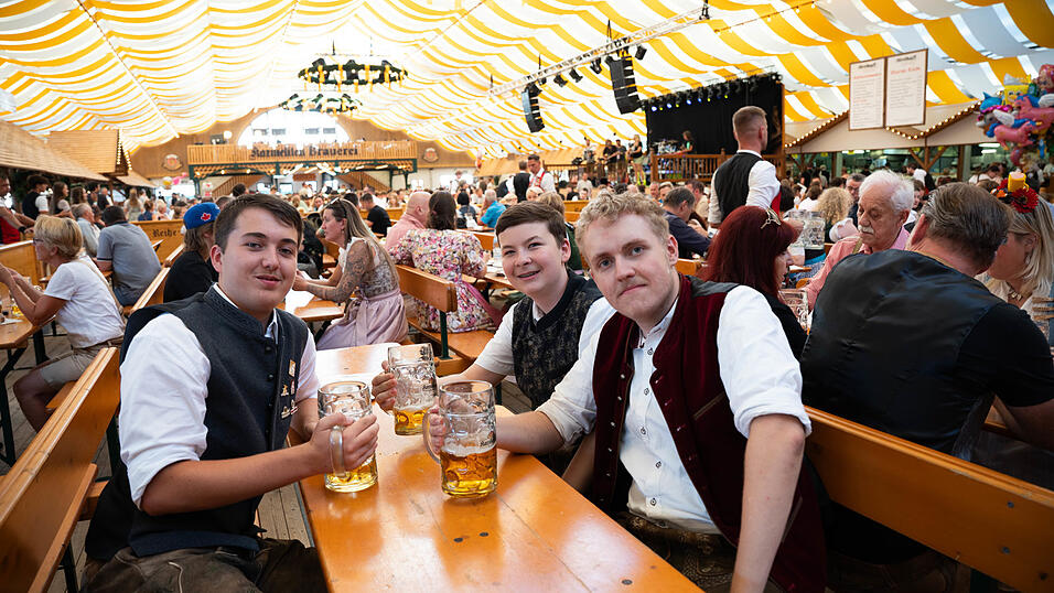 Die Partybilder vom Mittwoch, 12. August, aus dem Festzelt Nothaft.&nbsp;