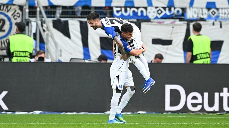Der Hamburger SV machte in Frankfurt einen gro&szlig;en Schritt Richtung Klassenerhalt.