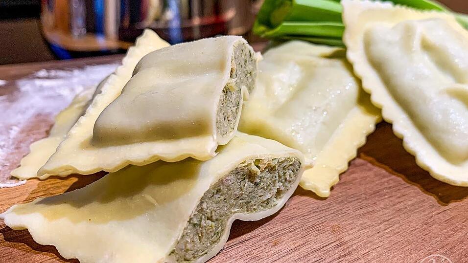 Ein Klassiker der schw&auml;bischen K&uuml;che: Maultaschen.