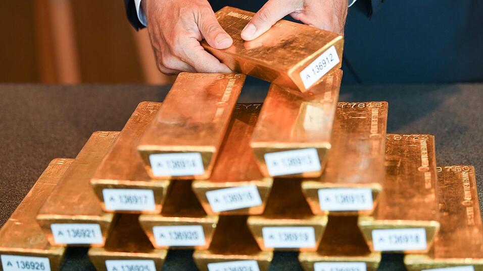 Die Bundesbank verwaltet die Goldreserven des deutschen Staates. (Archivbild) Die Bundesbank verwaltet die Goldreserven des deutschen Staates. (Archivbild)