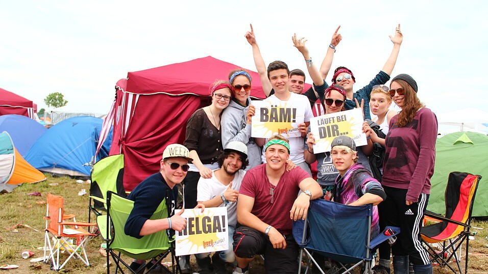 Die Besucher des Pfingst-Open-Airs waren drei Tage lang in Feierlaune. (Foto: David Voltz) Die Besucher des Pfingst-Open-Airs waren drei Tage lang in Feierlaune. (Foto: David Voltz)