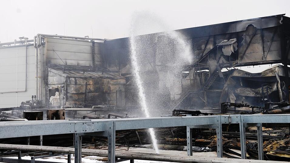 Die H&auml;hnchenschlachterei ist nur noch eine Ruine. Foto: ih