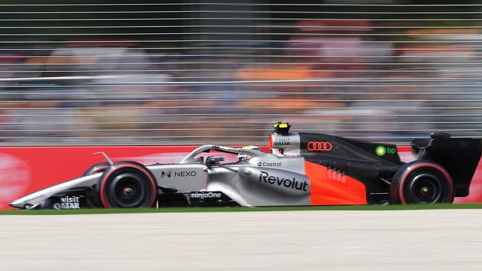Der neue Formel-1-Audi kämpft noch mit technischen Problemen. (Archivbild) Der neue Formel-1-Audi kämpft noch mit technischen Problemen. (Archivbild)