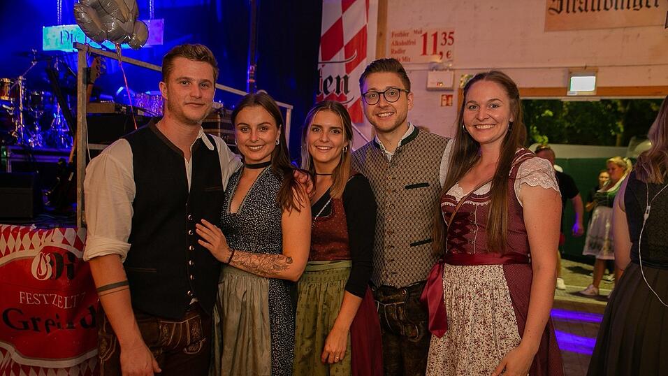 Die Partybilder vom Sonntag, 14. August 2022, aus dem Festzelt Greindl.