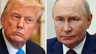 Kurz vor dem Gipfeltreffen droht Trump seinem Gesprächspartner Putin. (Archivbild)