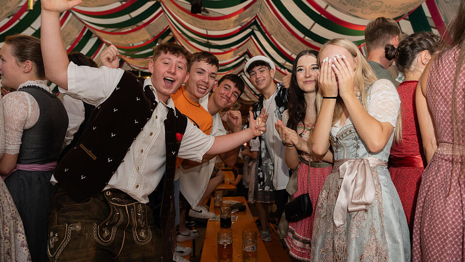 Die Partybilder vom Montag, 21. August 2023, aus dem Festzelt Weckmann.