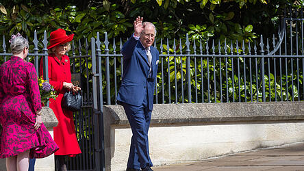 K&ouml;nig Charles III. bereitete Trump bereits w&auml;hrend dessen Besuch in Gro&szlig;britannien einen aufw&auml;ndigen Empfang.