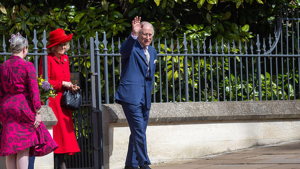 K&ouml;nig Charles III. bereitete Trump bereits w&auml;hrend dessen Besuch in Gro&szlig;britannien einen aufw&auml;ndigen Empfang.