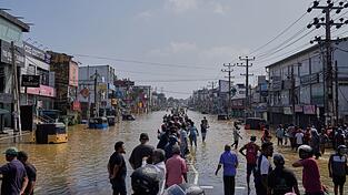 Nach Zyklon «Ditwah» steht Sri Lanka unter Wasser.