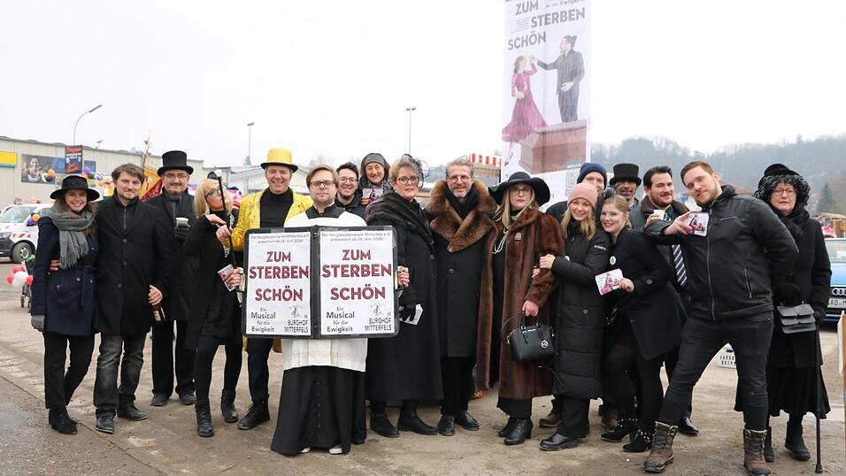 Beim Bogener Faschingsumzug war einiges geboten.