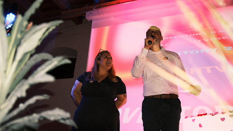 Cosima Mildenberger und Axel Weigert