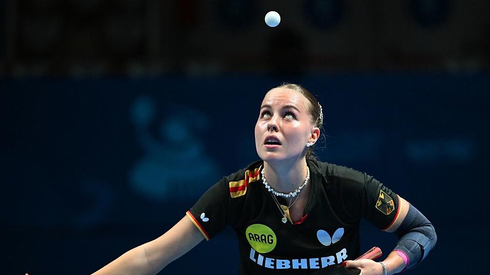 Tischtennis-Star Annett Kaufmann.