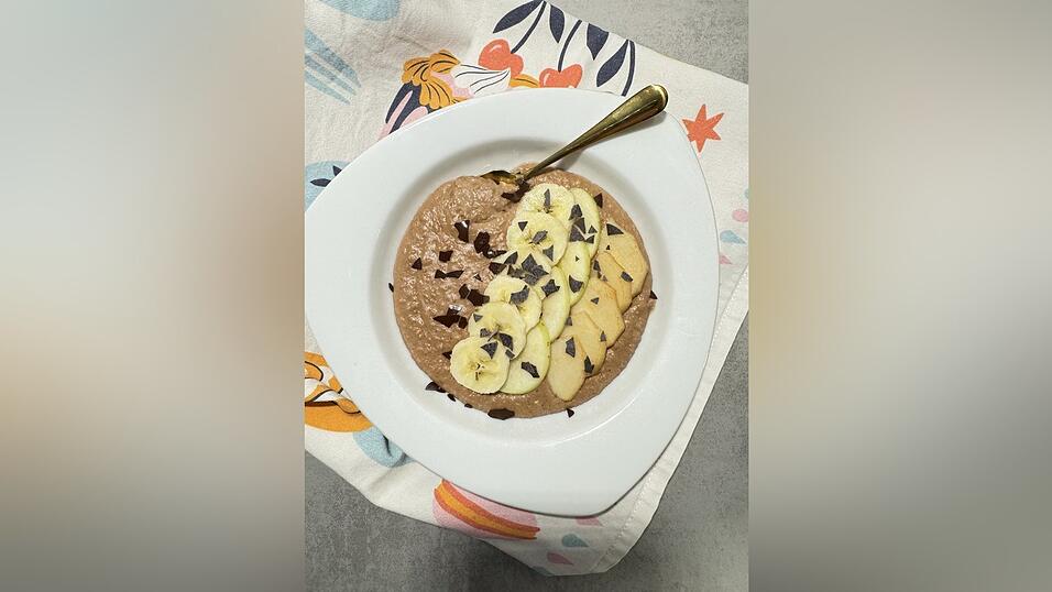 Der fertige Porridge.