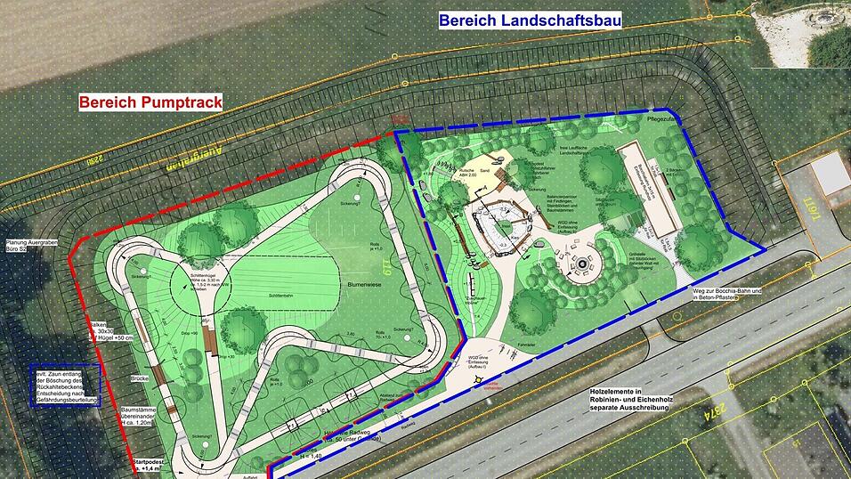 Die Planung von Angela Kirschner-Eschlwech ist nun umgesetzt. Die Planung von Angela Kirschner-Eschlwech ist nun umgesetzt.