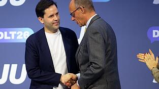 Friedrich Merz und Johannes Winkel verstanden sich diesmal deutlich besser als im vergangenen Jahr.