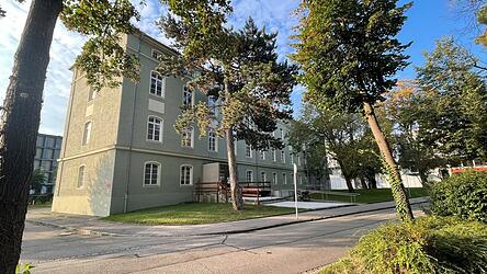 Die Unterkunft an der Bauhofstraße.