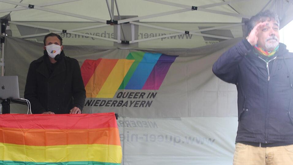 Die Eindrücke vom Christopher Street Day 2020 in Landshut.