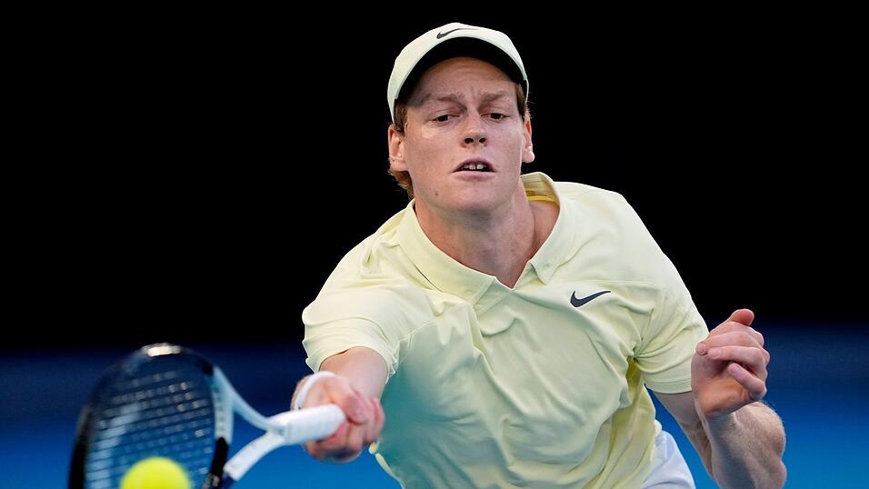 Jannik Sinner darf bis Anfang Mai kein Tennisturnier absolvieren.