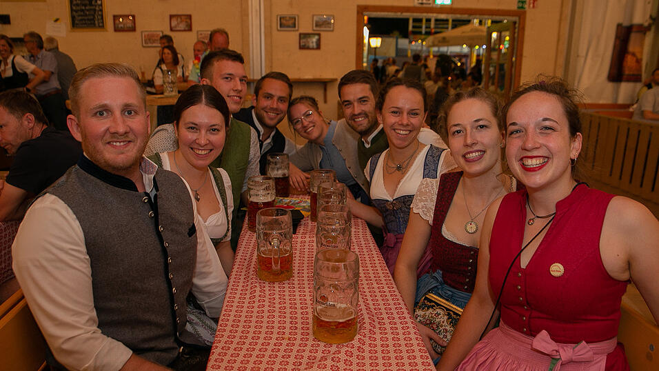 Die Partybilder vom Montag, 22. August, aus dem Festzelt Greindl. 