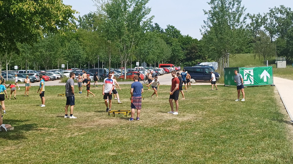 Das Campusfest verwandelte das Gel&auml;nde der OTH und der Uni Regensburg in eine Party-Area.