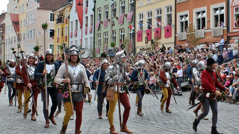 Der letzte Umzug der Landshuter Hochzeit 2017