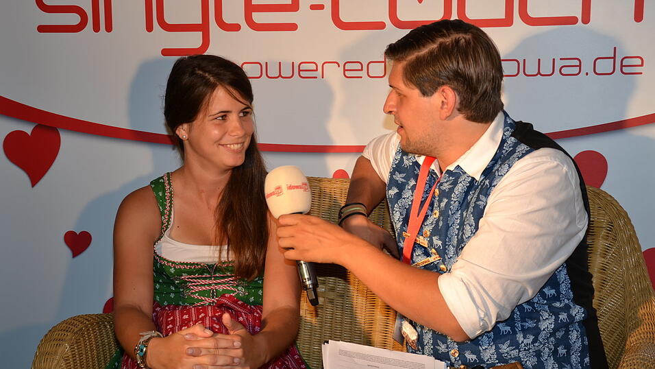 Die Single- und Liebes-Couch am Samstag, 9.. August. (Foto: Raphaela Landherr)