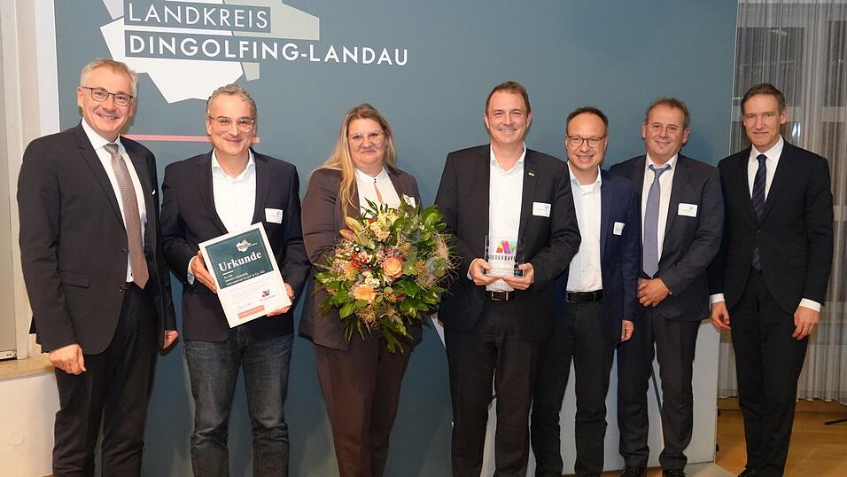 Eine der Auszeichnungen ging an die Firma Mann und Hummel.