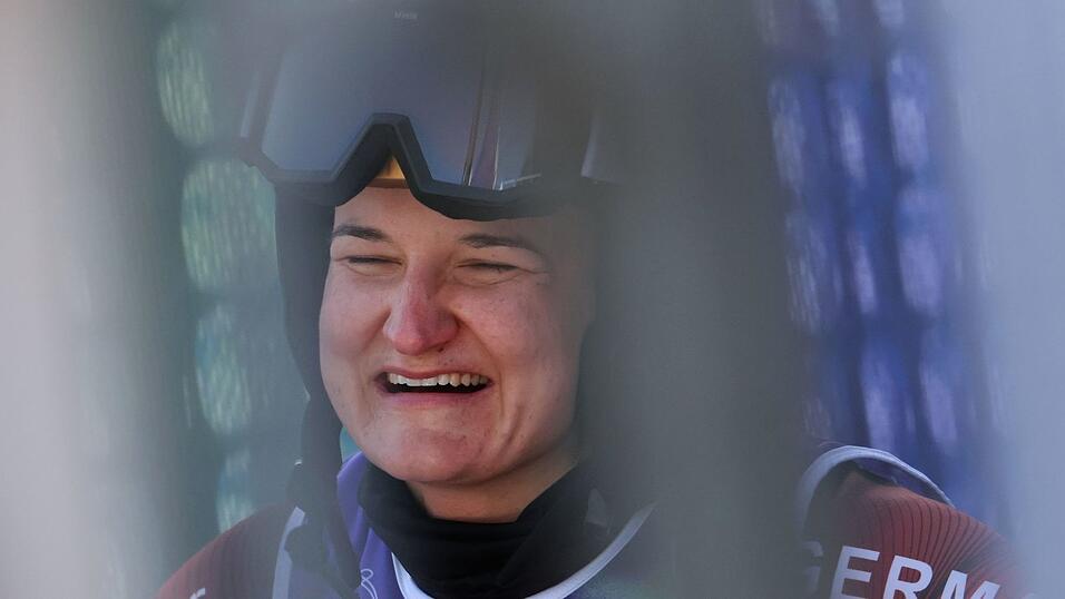 Goldiges Lachen: Anna-Lena Forster.