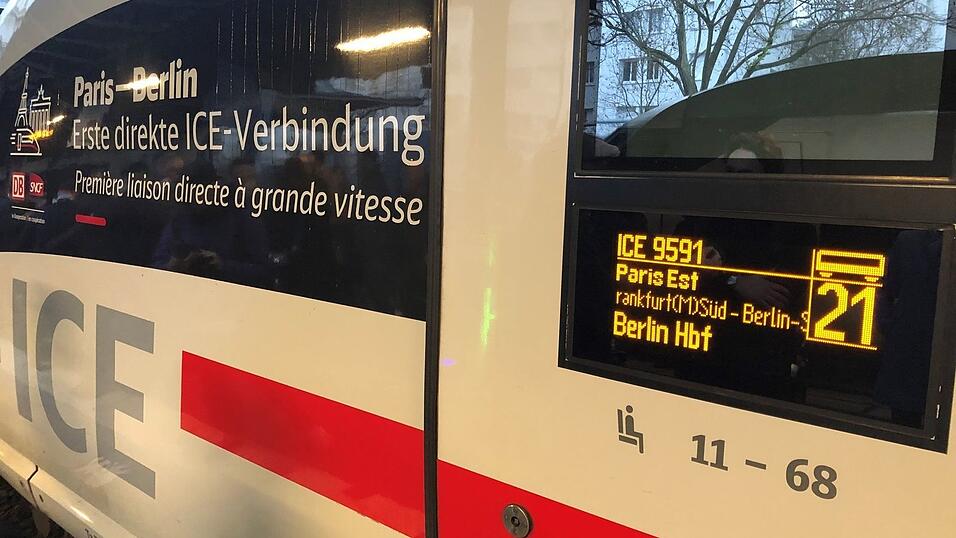 Grenzüberschreitende Strecken wie die zwischen Berlin und Paris werden der Bahn zufolge immer beliebter. (Archivbild) Grenzüberschreitende Strecken wie die zwischen Berlin und Paris werden der Bahn zufolge immer beliebter. (Archivbild)