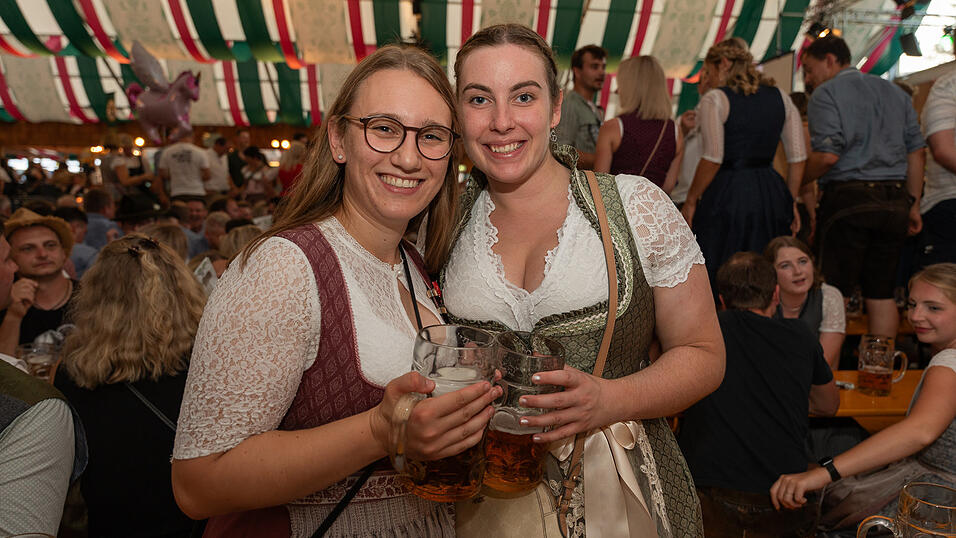 Die Partybilder vom Sonntag, 20. August 2023, aus dem Festzelt Weckmann.