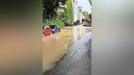 So sah die Dammstra&szlig;e am Freitagmittag aus.