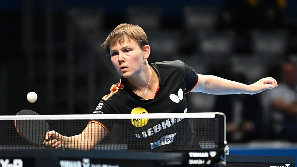EM-Finale im Doppel verpasst: Die deutsche Tischtennis-Spielerin Nina Mittelham (Archivbild). EM-Finale im Doppel verpasst: Die deutsche Tischtennis-Spielerin Nina Mittelham (Archivbild).