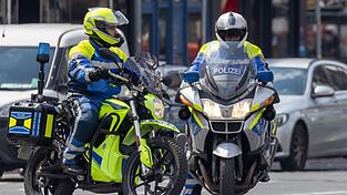 Bereits vorher hatte die Polizei in Nürnberg Elektromotorräder getestet. (Archivbild)