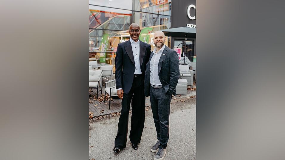 Bruce Darnell (links) und Cornelius Ross