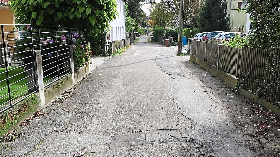 Das ganze Ausmaß an Schäden im Laurentiusweg.