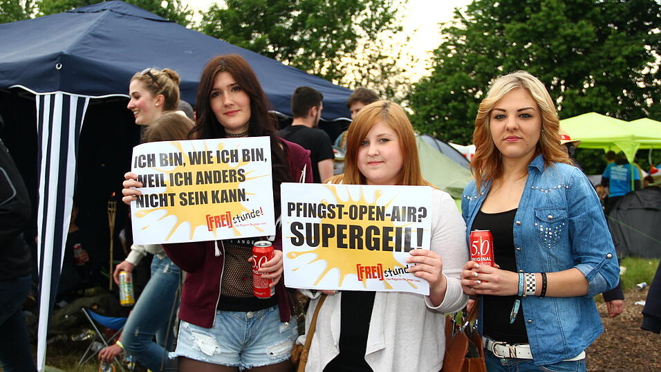 Die Besucher des Pfingst-Open-Airs waren drei Tage lang in Feierlaune. (Foto: David Voltz) Die Besucher des Pfingst-Open-Airs waren drei Tage lang in Feierlaune. (Foto: David Voltz)