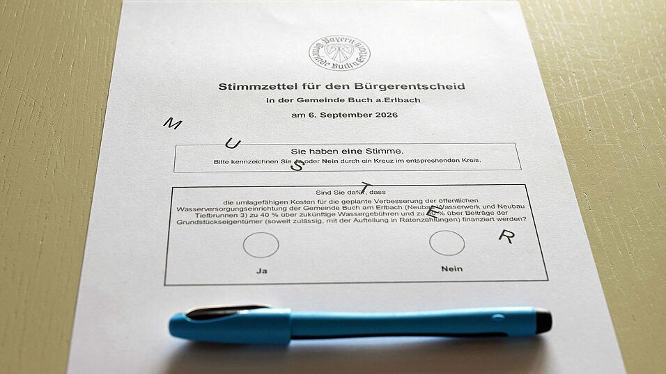 Die Bucher Bürger sind am 6. September aufgerufen, über den Bürgerentscheid abzustimmen. Die Bucher Bürger sind am 6. September aufgerufen, über den Bürgerentscheid abzustimmen.