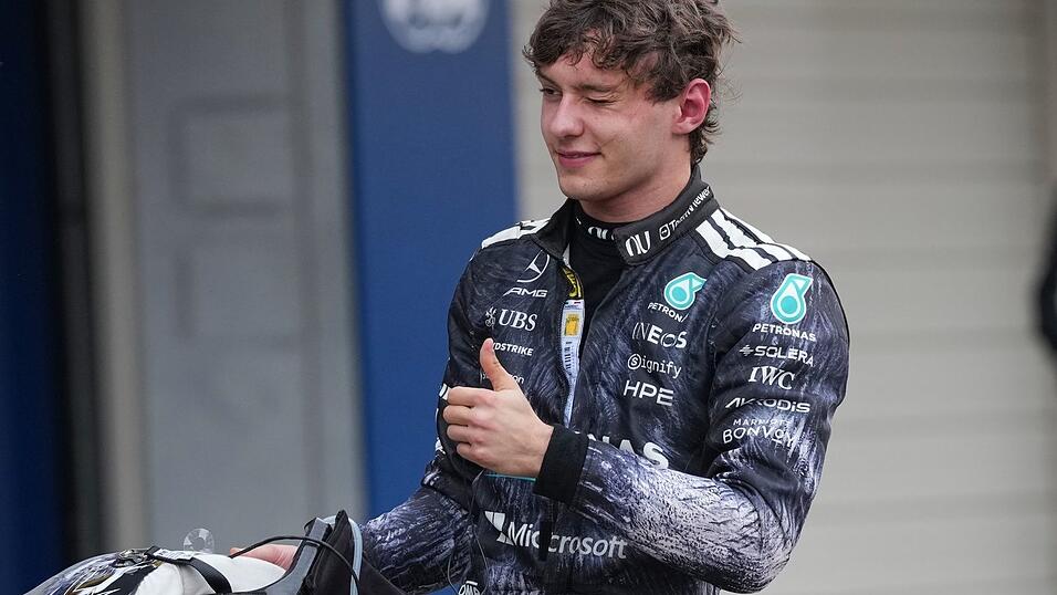 J&uuml;ngster WM-Spitzenreiter der Formel-1-Geschichte: Kimi Antonelli.