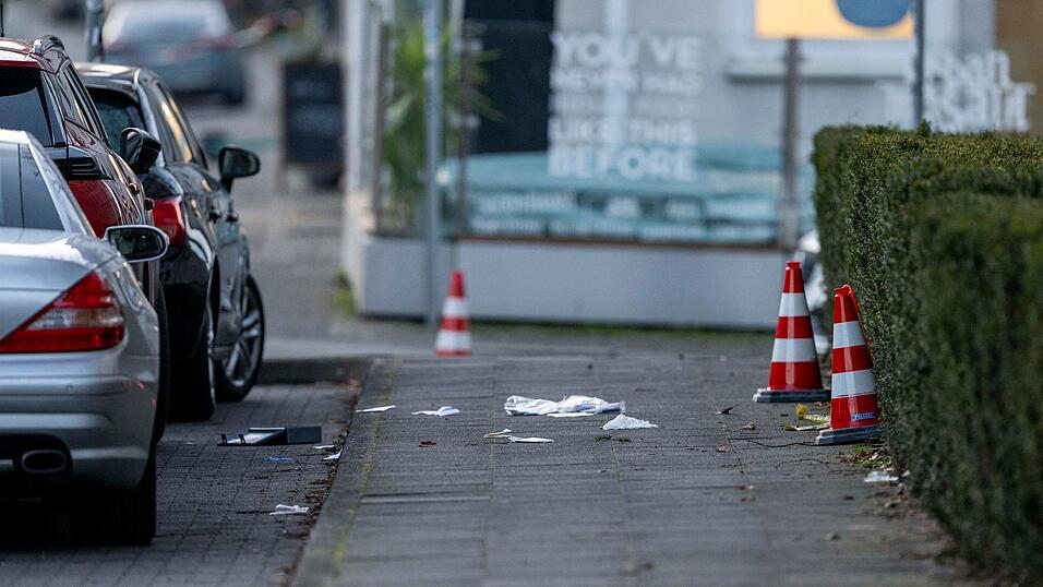 Tatort ganz in der Nähe vom Landgericht: Die Schüsse fielen kurz nachdem dort ein Prozesstag um den Tod eines ehemaligen Box-Profis zu Ende gegangen war.