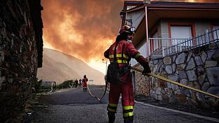 Während sich die Lage bei den Waldbränden in Spanien insgesamt leicht zu entspannen beginnt, wüten vor allem in Kastilien und León sowie in Galicien noch immer gefährliche Feuer.