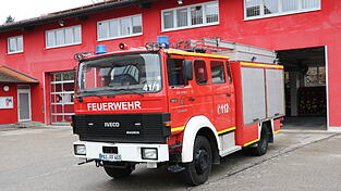 Ende seiner Einsatzzeit in Sicht: Der alte Magirus der FFW Mainburg wird durch ein neues LF 20 ersetzt.