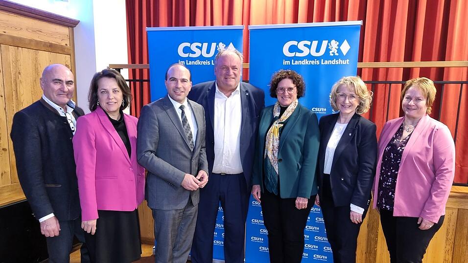 CSU-Kreisvorsitzender und Bundestagsabgeordneter Florian O&szlig;ner lud den Beauftragten f&uuml;r B&uuml;rokratieabbau der Bayerischen Staatsregierung, Walter Nussel (Mitte), mit der Frage ein, wie und wo man b&uuml;rokratische H&uuml;rden abbaut.